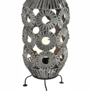 36″ Outdoor Table Lamp – Gray Finish