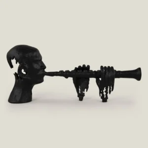 Trumpet Man Sculpture