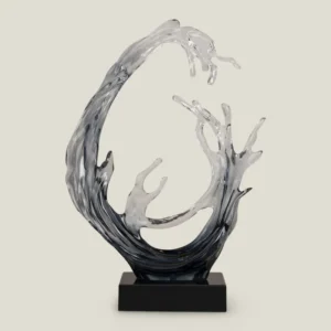 Oceania Grey Resin Decor