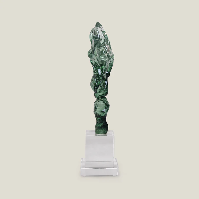 Cascade Green Resin Decor Small - Image 4