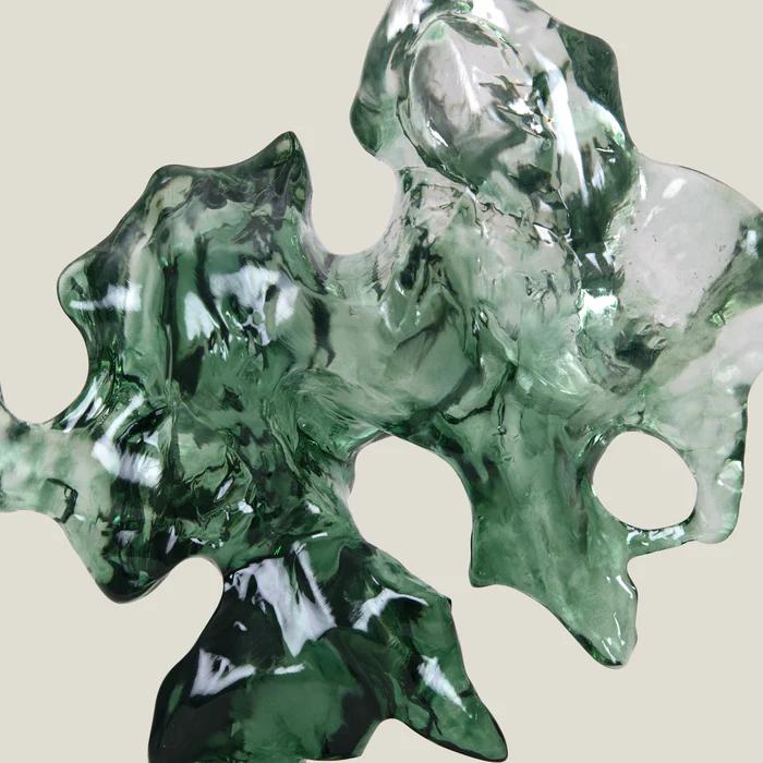 Cascade Green Resin Decor Small - Image 3