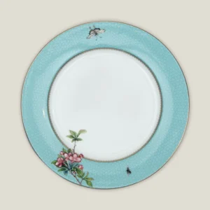 Sakura Blue Bone China Dinner Plate Set of 2