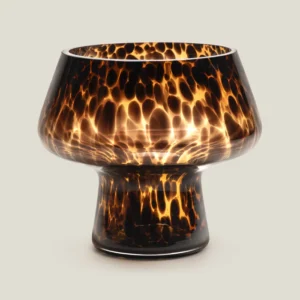 Savannah Brown Glass Decor Bowl