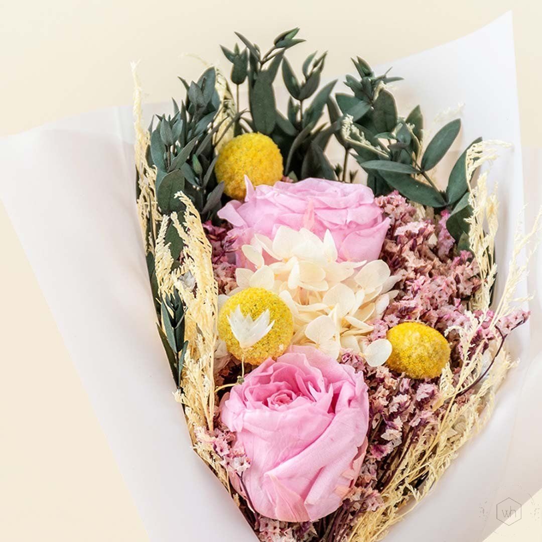 Pink Blossom Mix Flower Bouquet | Bunch of Flowers for Gift - Image 3