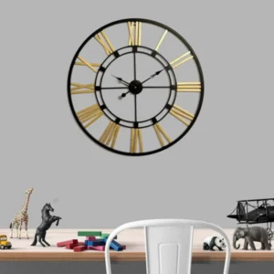 Classic Roman Numerals Large Wall Clock