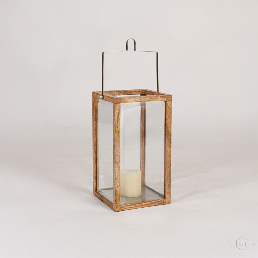 Ingrid Wood Lantern - Image 2