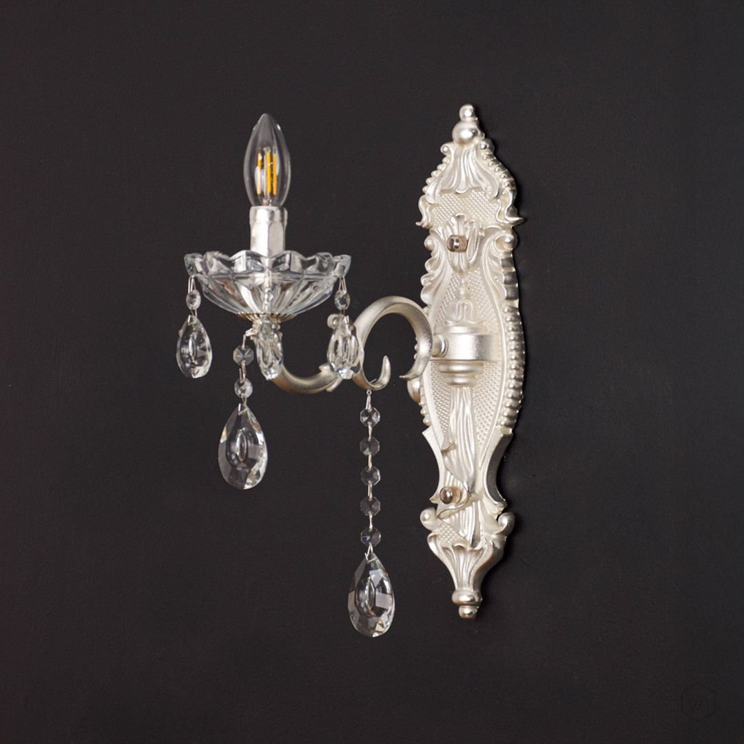 Lumineux 1-Light Crystal Wall Light - Image 3