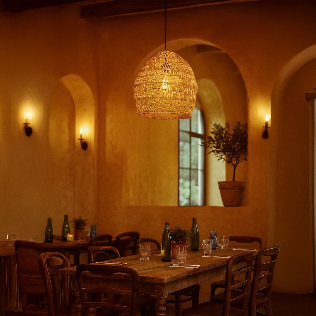 Netshell Bamboo Pendant Lamp