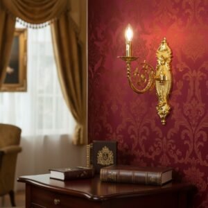 Regalia 1-Light Crystal Wall Light