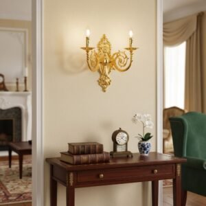 Regalia 2-Light Crystal Wall Light